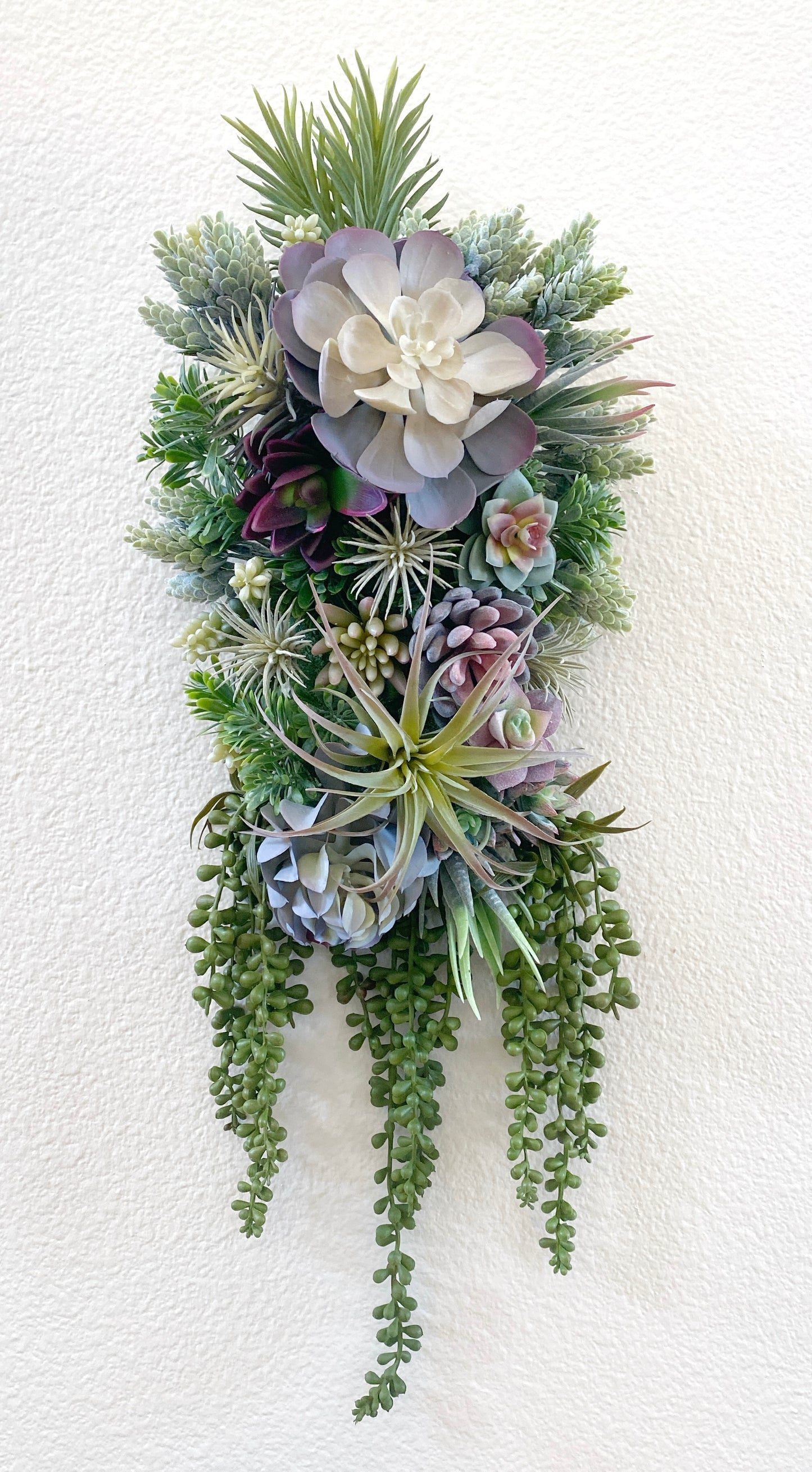 Succulent Door Swag - Artificial Succulent Swag