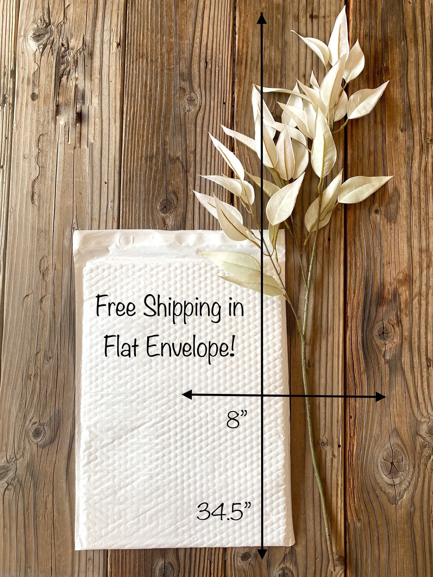 Artificial Eucalyptus Long Leave Spray 34.5" - White