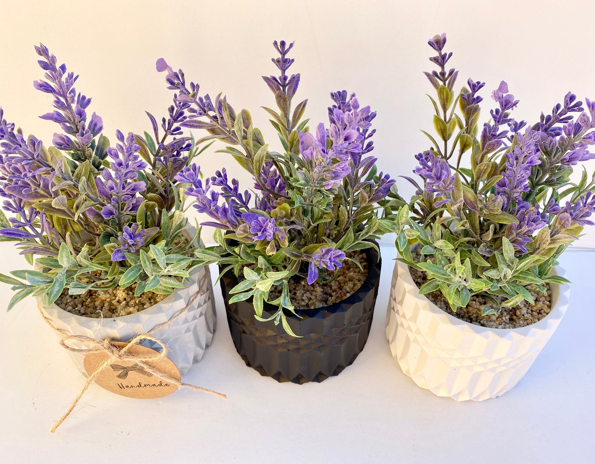 Artificial Lavender Plant, Potted Lavender, Lavender in Ceramic Pot,  Lavender Plant, Lavender Flowers, Lavender Decor, Thank You Gift 
