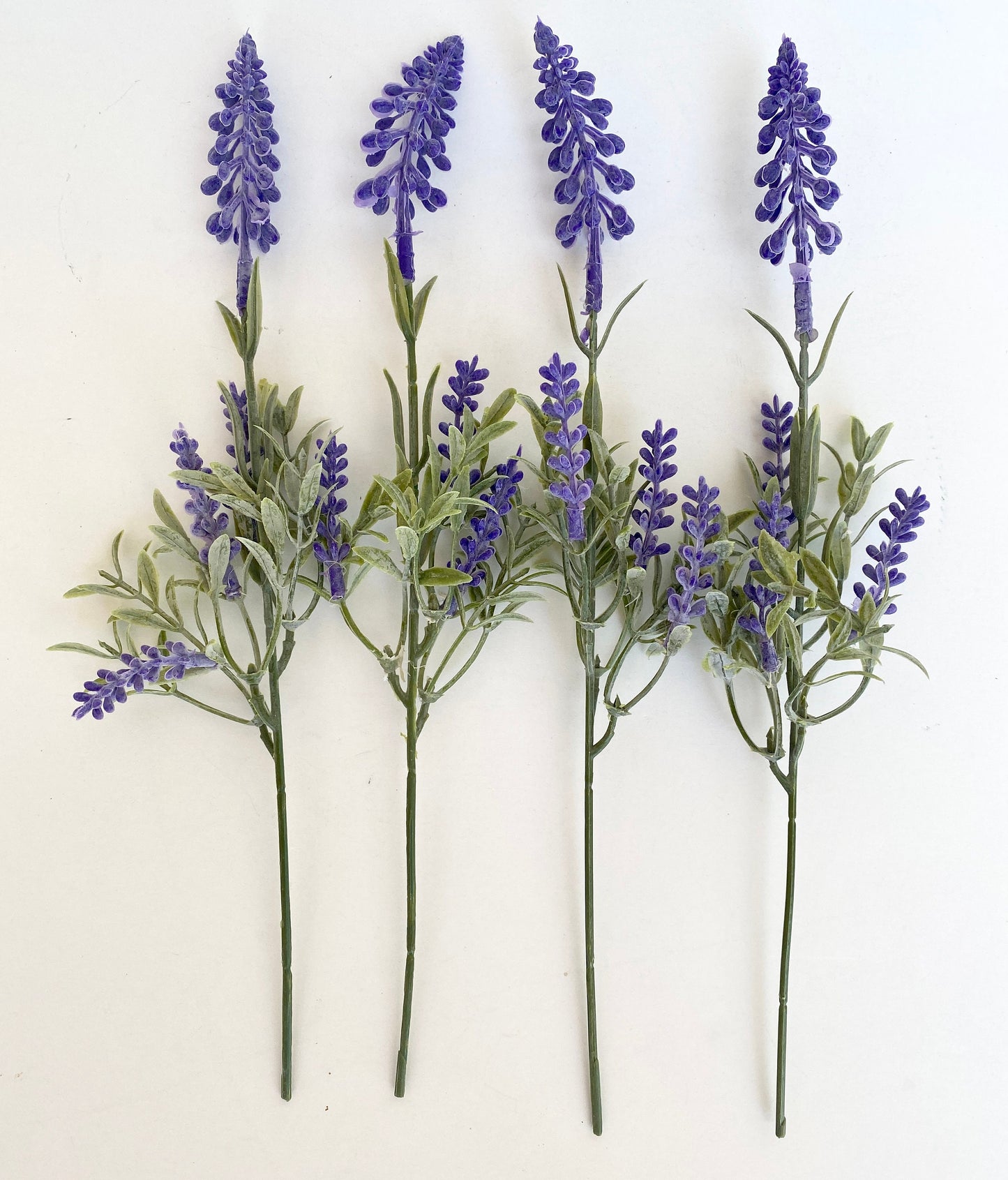 4 small Lavender Stems - Artificial Lavender Branches