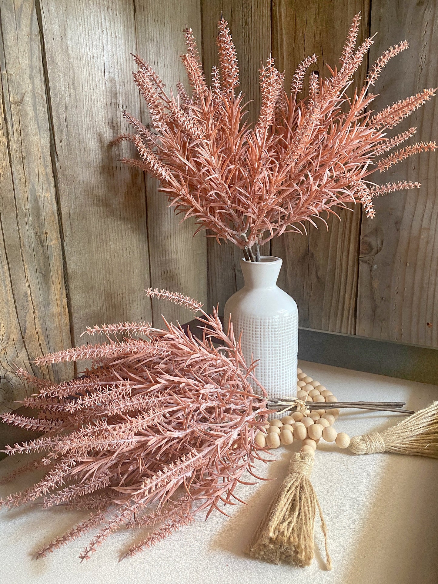 Artificial Astilbe Stem Bundle 19" - available in Rose or Sage Green